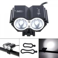 4 modes low middle high strobe 100 240valuminum alloy 5000lm waterproof x2 xm l t6 led bicycle led headlight lamp