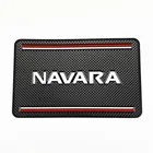 Автомобильный Противоскользящий коврик для приборной панели, липкий коврик, нескользящий коврик для Nissan Navara d40 d22 d23 np300, аксессуары