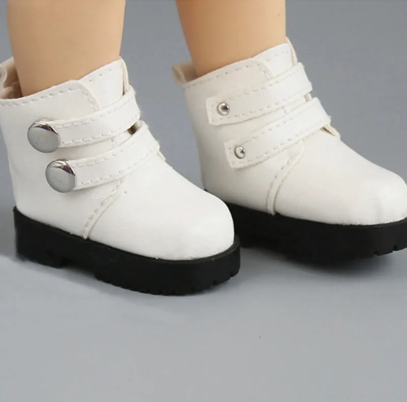 Новинка 2017 Кожаная Мини обувь на шнуровке для кукол подходит шарнирных 1/4 и 16