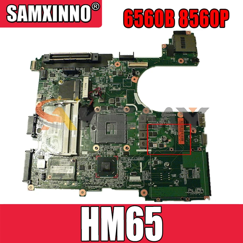 654129-001 654129-501 для HP Probook 6560B 8560P HM65 материнская плата для ноутбука 01015FL00-388-G DDR3 материнская плата для ноутбука