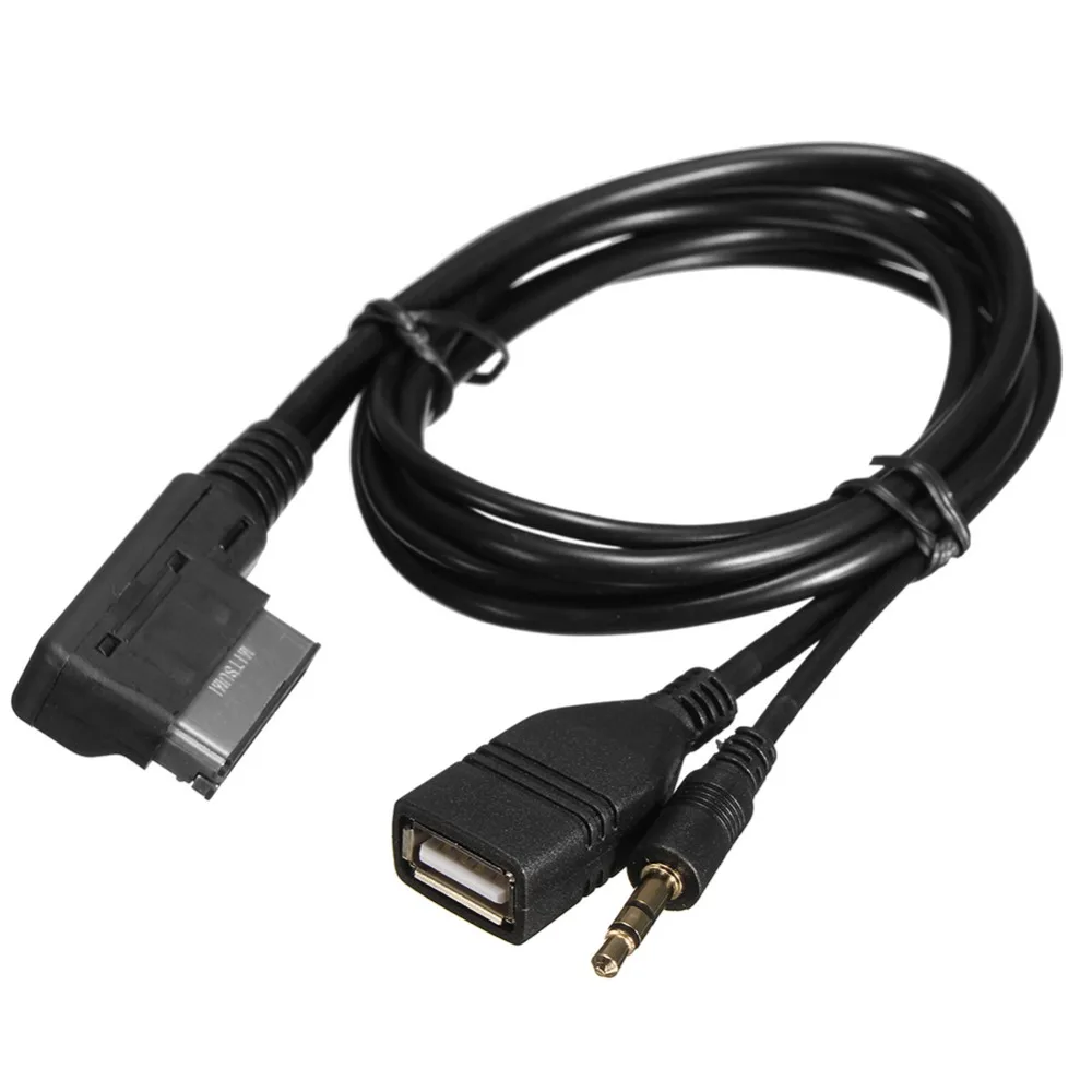 3 5 мм AUX аудио кабель музыкальный интерфейс MDI AMI MMI USB + зарядное устройство для Audi