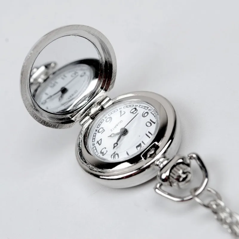 

Retro Pocket Watch Enamel Dandelion Quartz Movement Clock Necklace Pocket & Fob Watch Pendant Sweater Chain Gift Jewelry