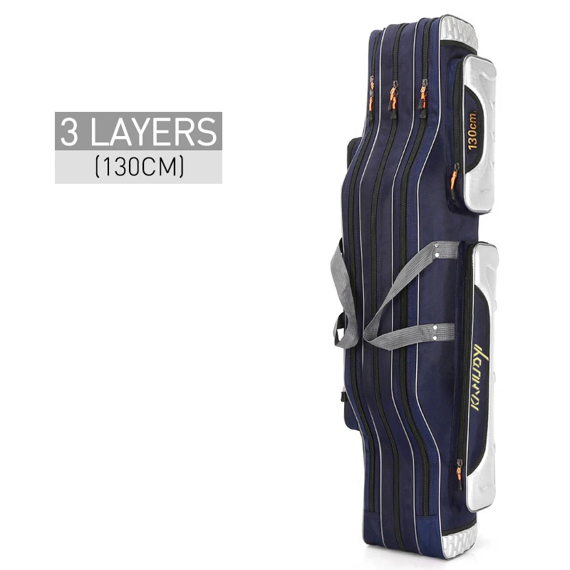 3 Layer 130cm B New Resistant Belly Fishing Gear Bag Thick Waterproof And Comfortable Outdoor Fishing Bag Travel Bag XA92G - Цвет: 3 Layer 130cm B