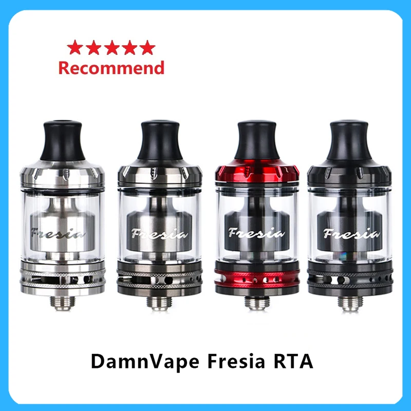 Оригинальный бак для вейпа DamnVape freasia MTL RTA емкость 2 мл/3 5 мл распылитель система AFC
