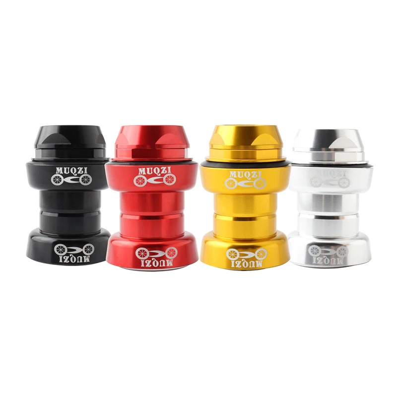 

MUQZI 1 1/8 " 30mm Bike 1 Inch Headset For 25.4mm Threaded 22.2mm Fork Stem Road Racing Fixed Gear Bicycle Bearing Headsets