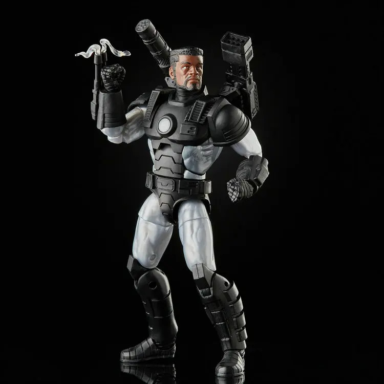 

Hasbro Marvel Legends Series 6-Inch Collectible Action Figure Deluxe Marvel's War Machine Toy, Premium Design and 8 Accessories