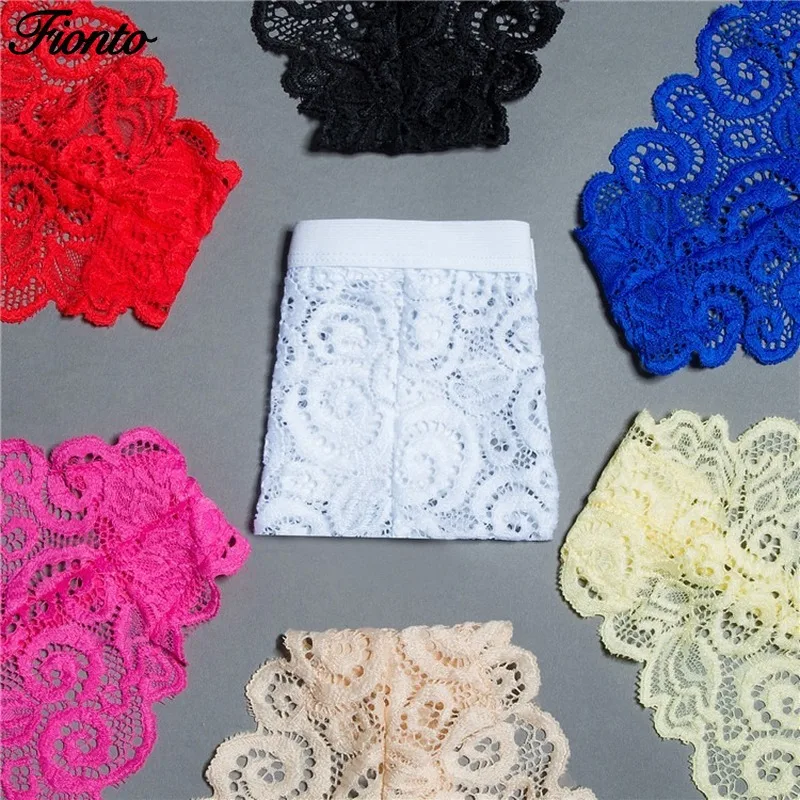 Сексуальные кружевные трусики FIONTO женские стринги с Т образной спинкой женское