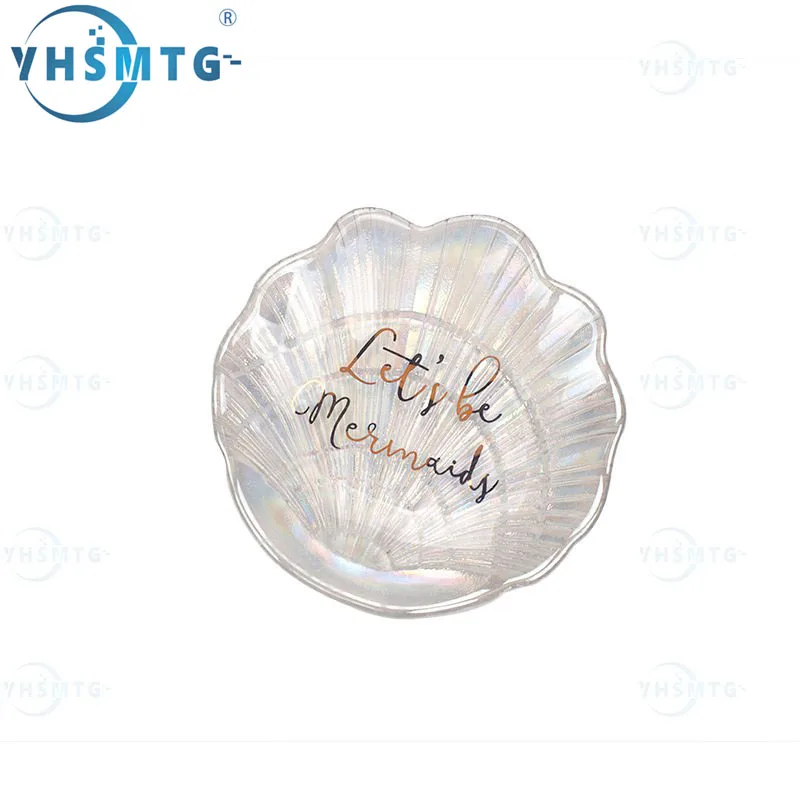 

Shell Decorative Trays Luxury Decor Jewelry Storage Sundries Storage Decorative Serving Dishes Plate Accessories Organization