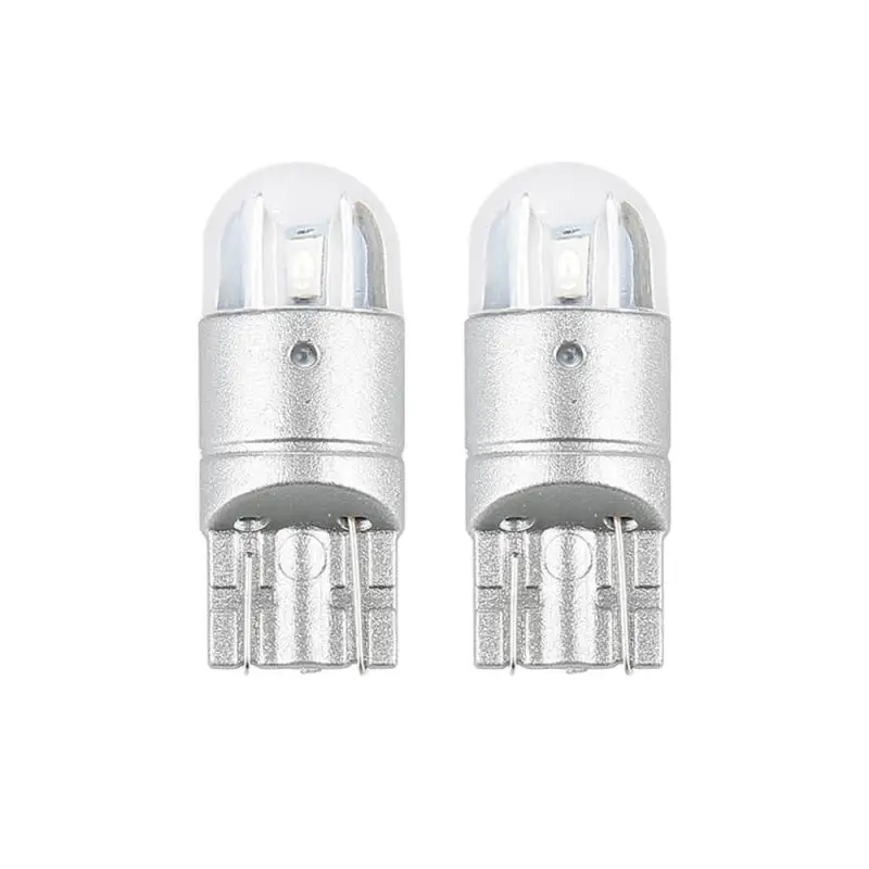 Светодиодные лампы T10 белый светильник 168 501 W5W клиновидный цоколь 3030 2SMD 12 24 В 6000K