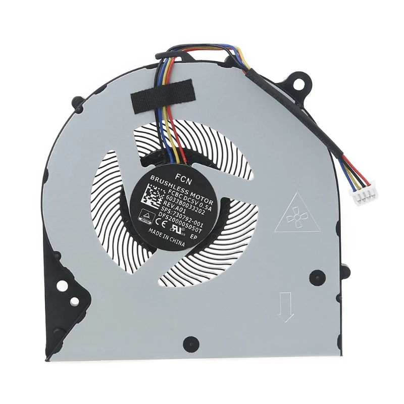 

New CPU Cooling Fan for H P EliteBook 850 G3 Series CPU Cooler Fan 821184-001