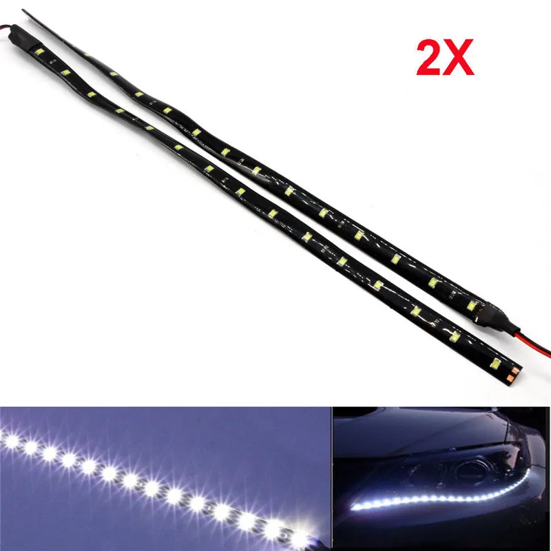Белая 30 см 15 SMD 3528 Светодиодная лента гибсветильник лампа постоянного тока
