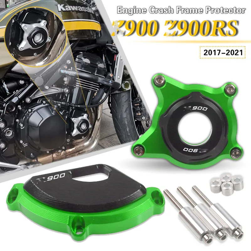 For KAWASAKI Z900 Z900RS Z 900 900RS 2017-2022 2021 2020 Motorcycle CNC Engine Protective Cover Fairing Guard Sliders Crash Pad
