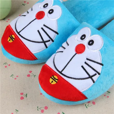 Для костюмированной вечеринки по японскому аниме Дораэмон Домашние тапочки