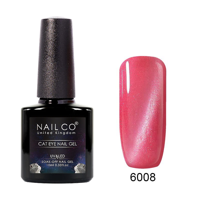 NAILCO 10 мл кошачий глаз замачиваемый Гель лак полуперманентный УФ светодиодная