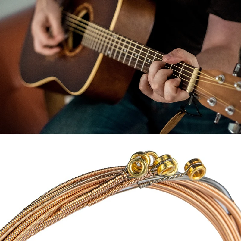 

NAOMI Professional Acoustic Guitar Strings Set Guitar String Phosphorus Copper Coating Acoustic Guitar String