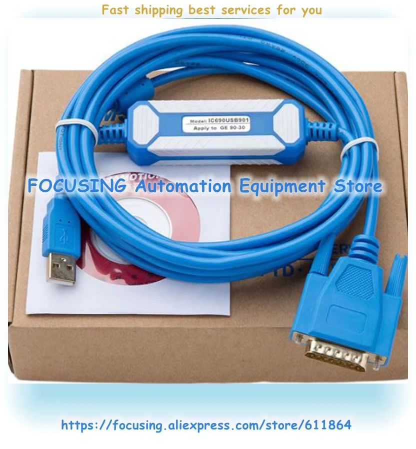 

IC690USB901 Programming Cable New