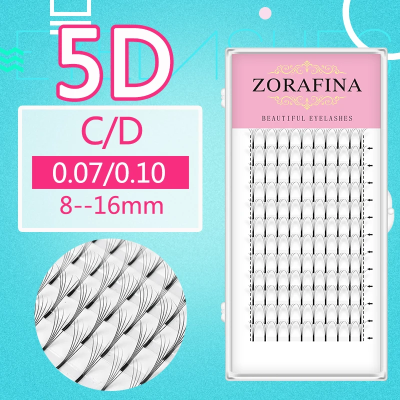 Накладные ресницы ZORAFINA 5D по оптовой цене | Красота и здоровье