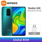 Смартфон Xiaomi Redmi 10X, глобальная прошивка, 4 Гб 128 ГБ6 ГБ 128 ГБ, Восьмиядерный процессор MTK Helio G85, 5020 мАч, камера 48 МП, 6,53 дюйма, DotDisplay