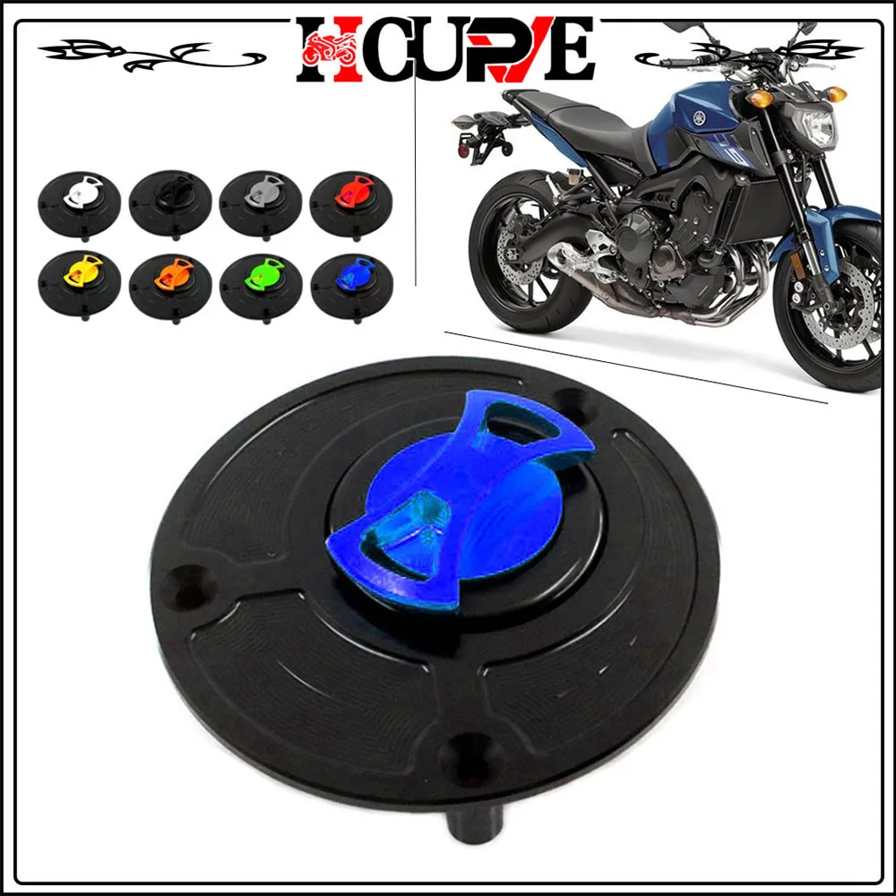 

For YAMAHA FZ-09/MT-09/SR XJ6 DIVERSION XSR 700 900 XT660 XT660R XT660X Motorcycle Fuel Tank Cap Gas Oil Tank Cover Petrol Cover
