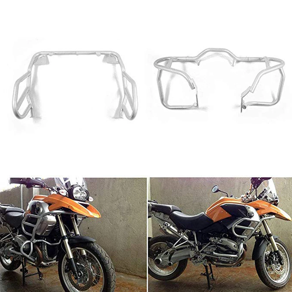 

Motorcycle Highway Crash Bar Engine Tank Guard Cover Bumper Frame Protector For BMW R1200GS R1200 GS R 1200 GS ADV 2004-2012