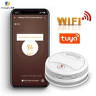 Сигнализация Tuya с датчиком дыма, 80 дБ, Wi-Fi