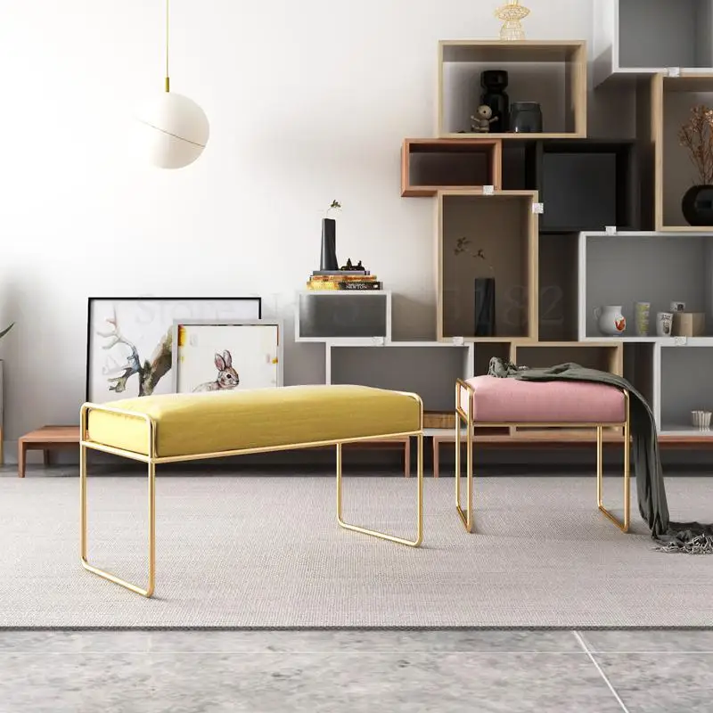 Скандинавский стул для смены обуви домашняя обувь диван скамейка макияжа