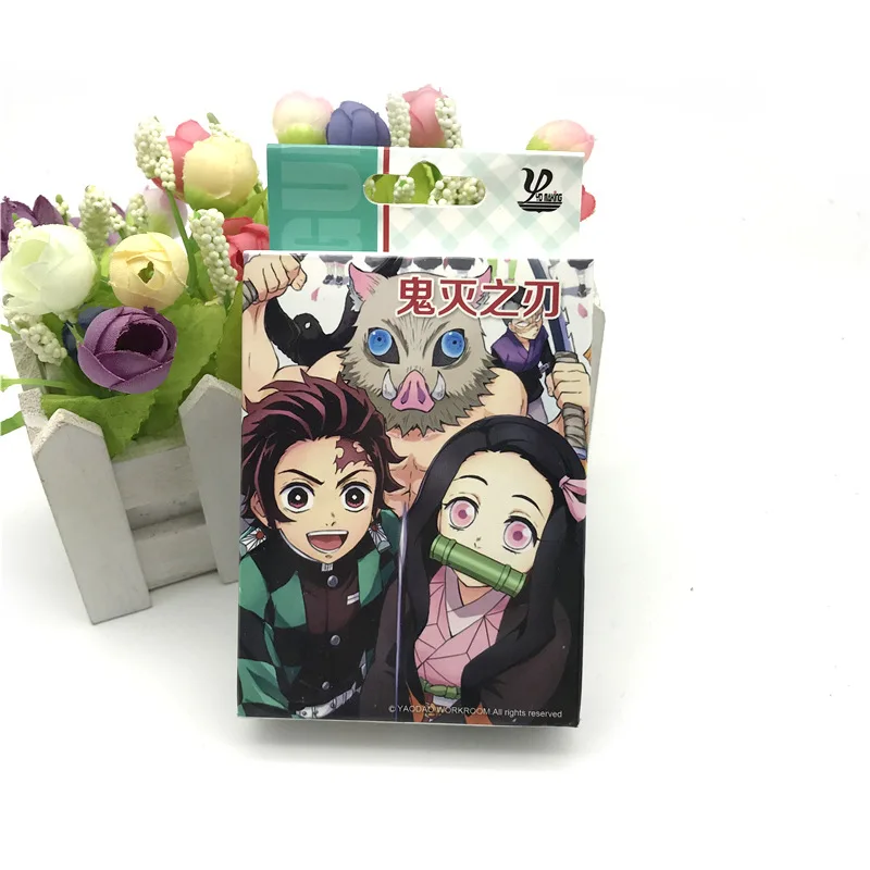 Аниме Agatsuma Zenitsu Kamado Tanjirou Demon Slayer Kimetsu No Yaiba Семейные настольные игры Реквизит