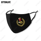 Новинка 2021, итальянская римская полиция, полиция, полиция Цыганская школа, маска SPQR, Классическая моющаяся дышащая многоразовая маска для рта из полиэстера с принтом