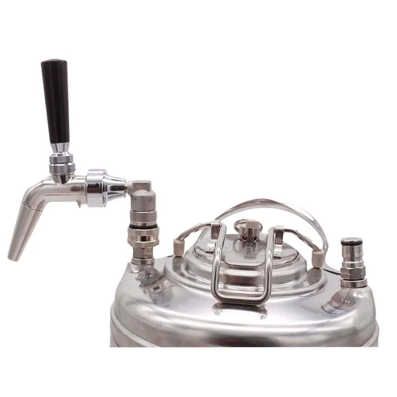 Герметичный кран из нержавеющей стали с шаровым замком быстроразъемный домашний