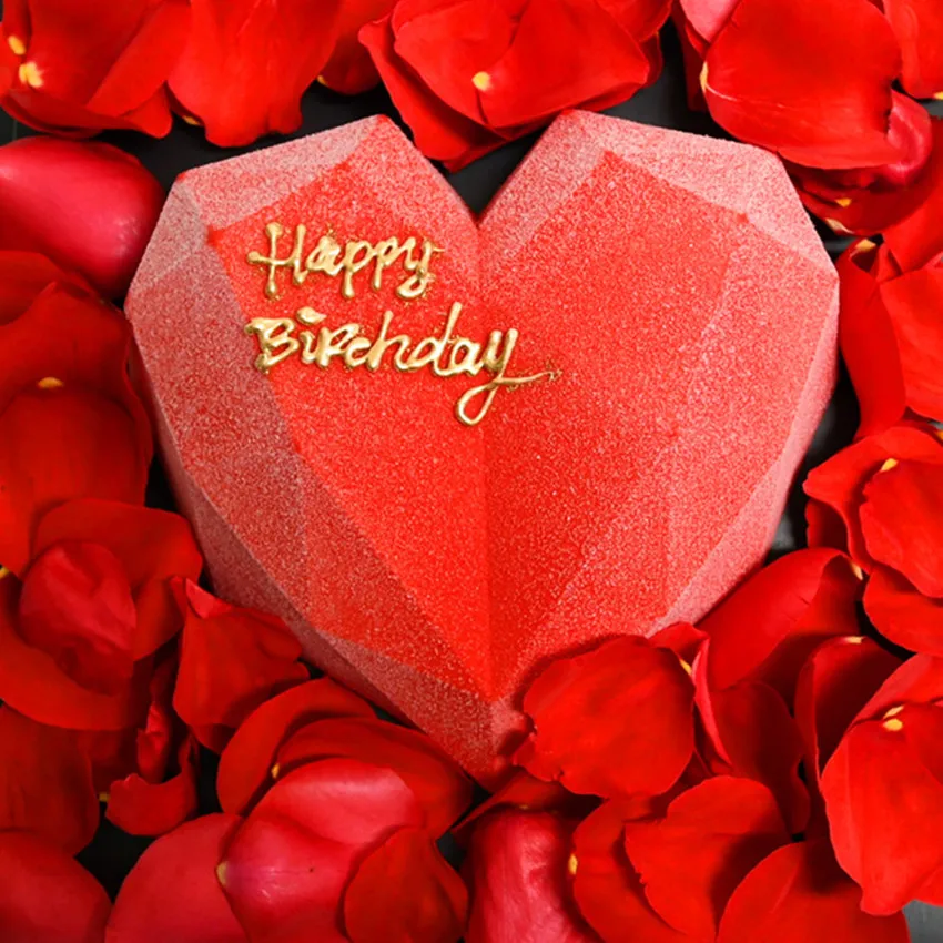 Инструменты для украшения тортов силиконовая форма в форме сердца мусса торта