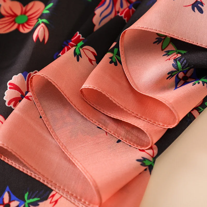 

China luxury brand summer and winter women warm good scarf fashion silk scarves female shawls Foulard Beach printed wraps hijab