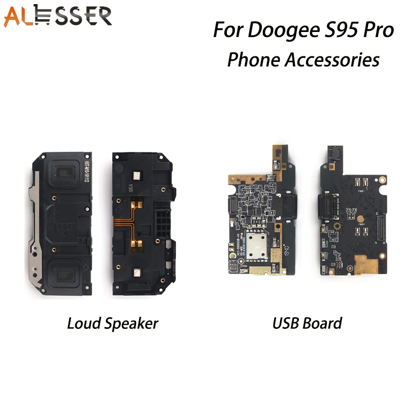 Плата зарядная Alesser Для Doogee S95 Pro USB разъем крепление замена для громкоговорителя