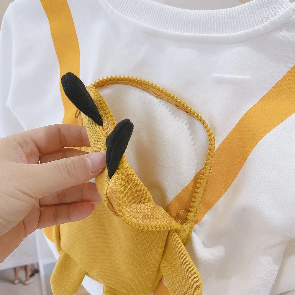 

MILANCEL 2021 Spring New Kids Clothes Long Sleeve O-Neck Cartoon Boys Shirts