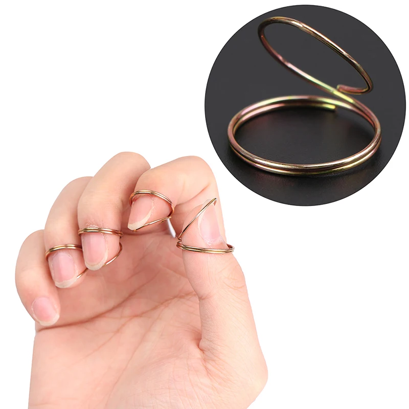 

4Pcs/Set Alloy Metal Thumb Finger Guitar Picks Forefinger Adjustable Stretchable Good Pick High Grade Guitar Bass Accessories