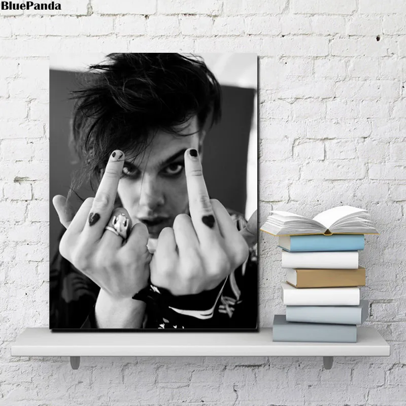 Британский певец Yungbludes Печать на холсте картина модульные картины для гостиной
