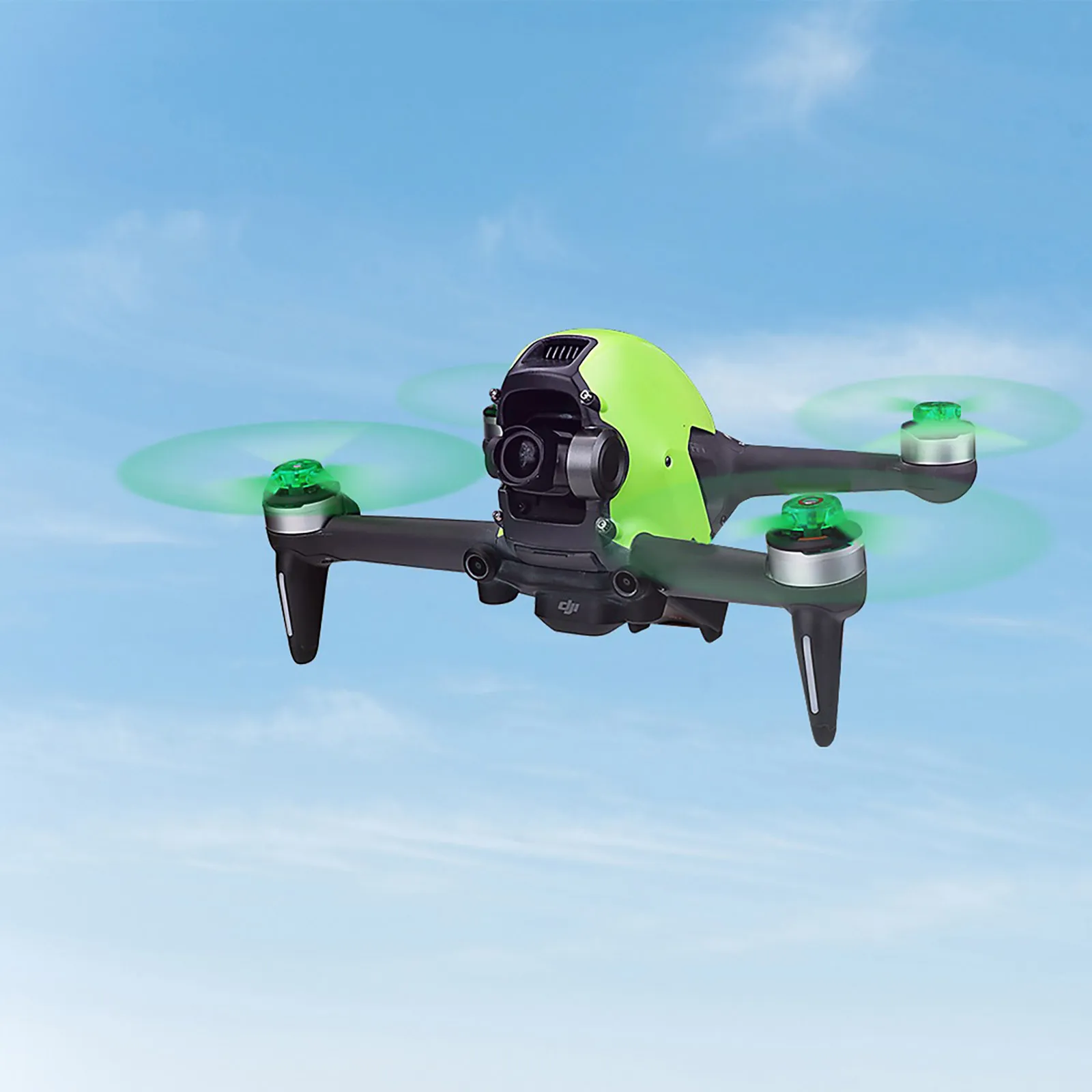 Drone colorido para dji fpv, conjunto de 4 pares, acessórios para drones com câmera flysky, dji fpv