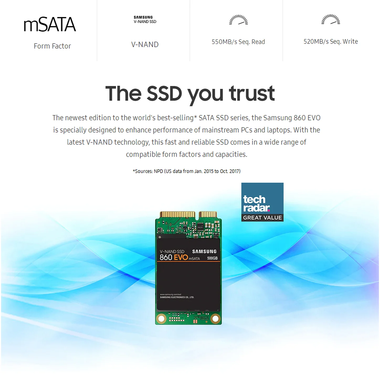 SAMSUNG Msata 860 EVO 250g 500g 1 ТБ Внутренний твердотельный накопитель(SSD) 500 Гб для настольного компьютера ноутбука MLC disco duro interno
