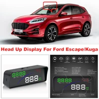 for ford escapekuga 2008 2017 2018 2019 2020 hud head up display car electronic accessories safe driving screen plug and play