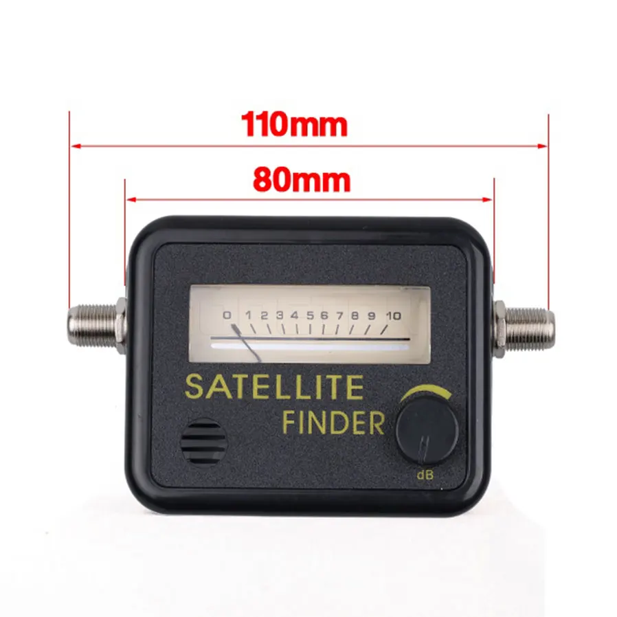 

Kebidumei Digital Satellite Finder Newest TV Receiver Meter FTA LNB DIRECTV Signal Pointer SATV Satellite Tool for TV Box