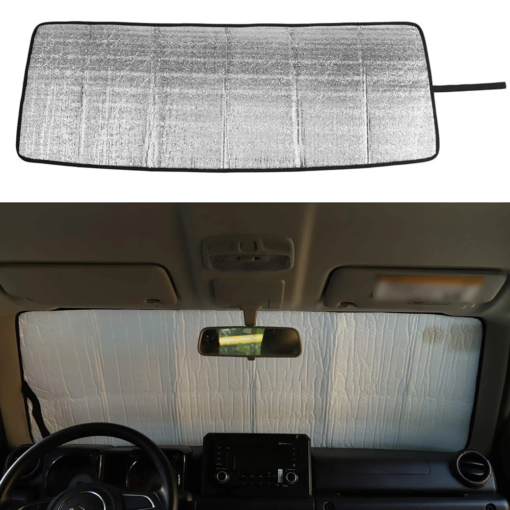 

Car SunShade Front Windshield Sun Shade for Suzuki Jimny 2019 2020 Aluminum Foil Folding Car Interior Accessories