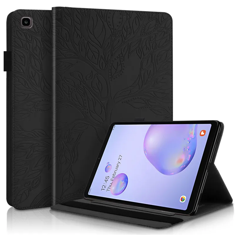 Флип-чехол для Samsung Galaxy Tab A 8 4 2020 дюйма T307 искусственная кожа 3D дерево чехол |