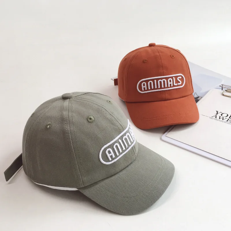 Children's Fashion Embroidered Baseball Cap Personality Wild Sun Hat Cap Unisex