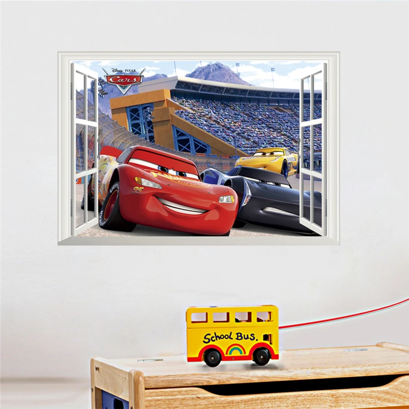 3d мультфильм молния маккоролева фотообои детские комнаты домашний декор