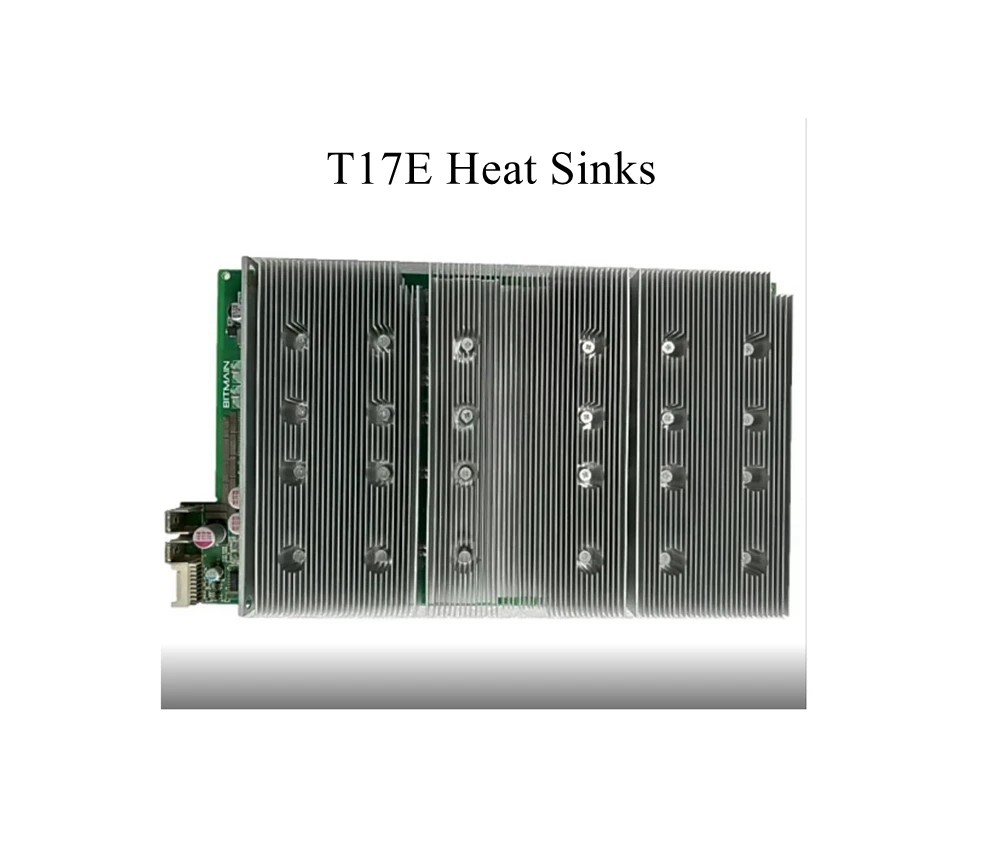 

Refit Heat Sinks Upgraded For Antminer T17E Miner 9pc/Set