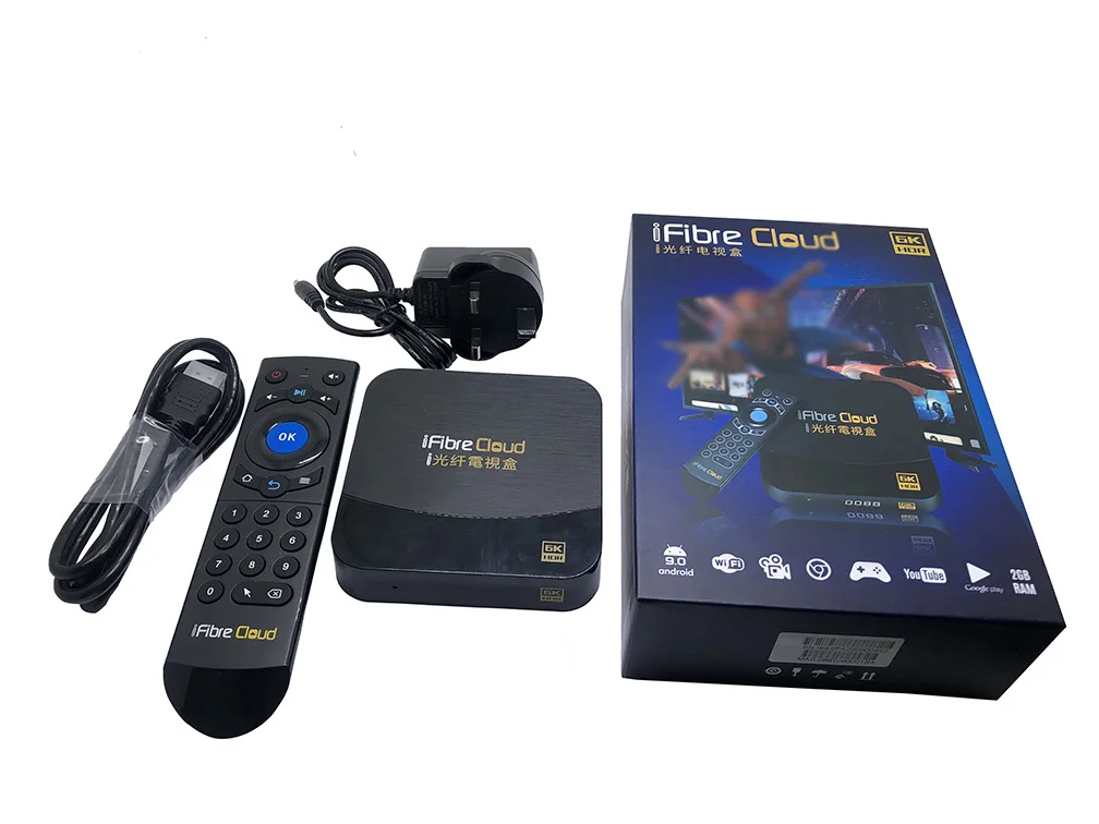 [Подлинный] 2021 ifiber cloud I9 plus tv box 2 + 16G стабильная для starhub Сингапур клавиатура на