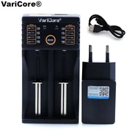 varicore u4 v10 v20i 18650 charger 1 2v 3 7v 3 2v aaaaa 26650 nimh li ion battery smart charger 5v 2a euusuk plug