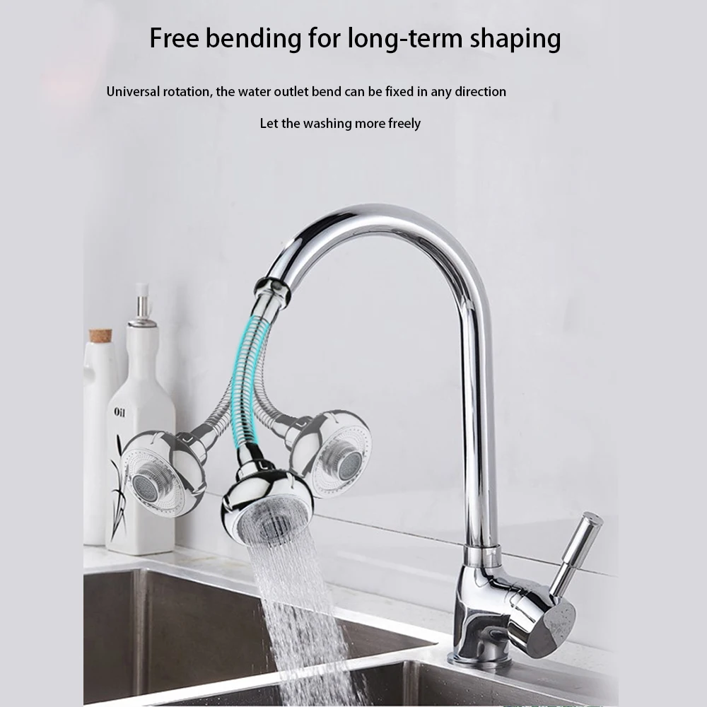 Смеситель для кухни смеситель душа с поворотом на 360 градусов водосберегающая