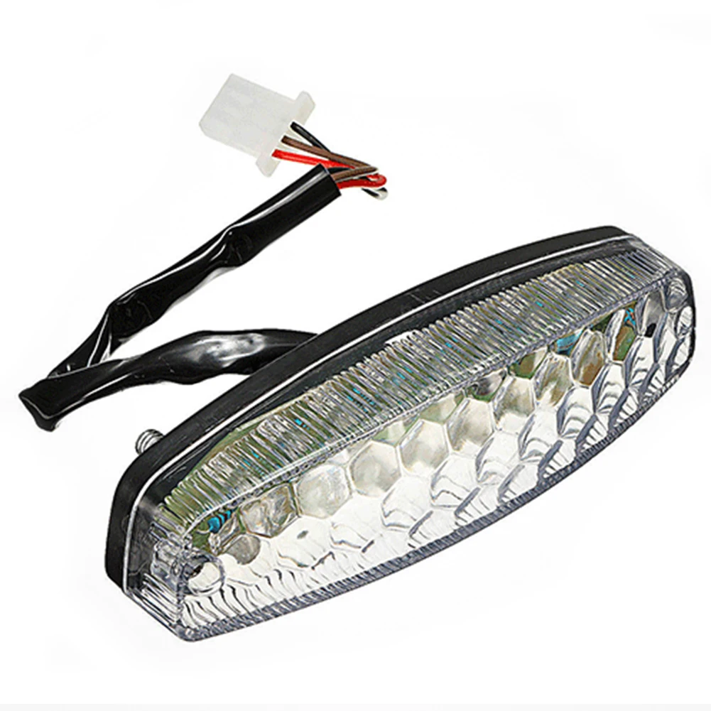 

Waterproof Durable Taillight 3 Wire Accessories Led Motorbike 12V DIY Motorcycle Easy Install Brake Light Rear Lamp