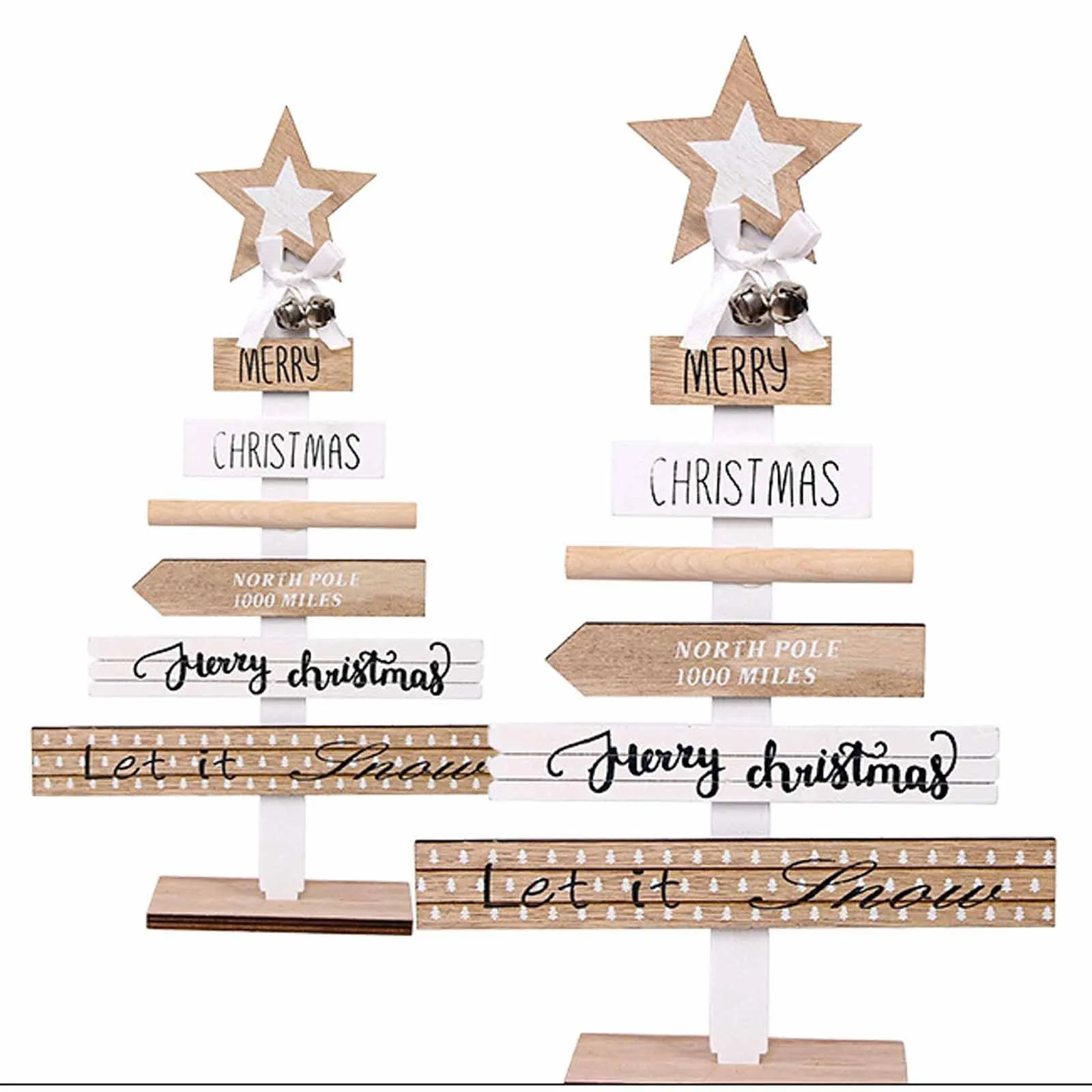 Новый год натуральный с изображением рождественского лося деревянные искусные