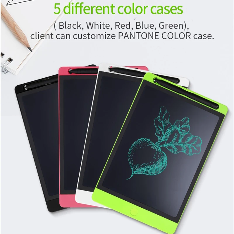 10 дюймовый цифровой ЖК планшет для письма Толстая ручка Поддержка графического